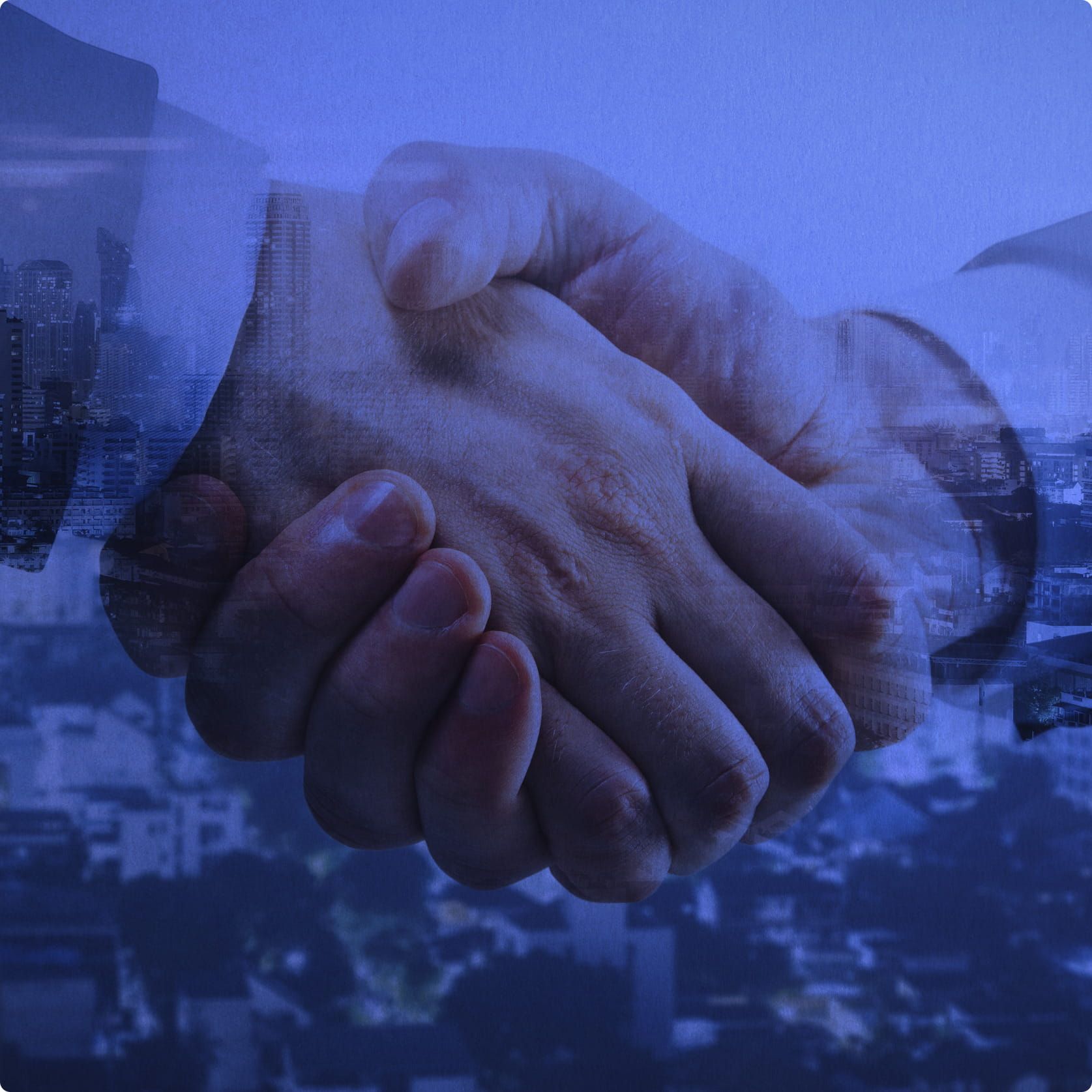 Business handshake