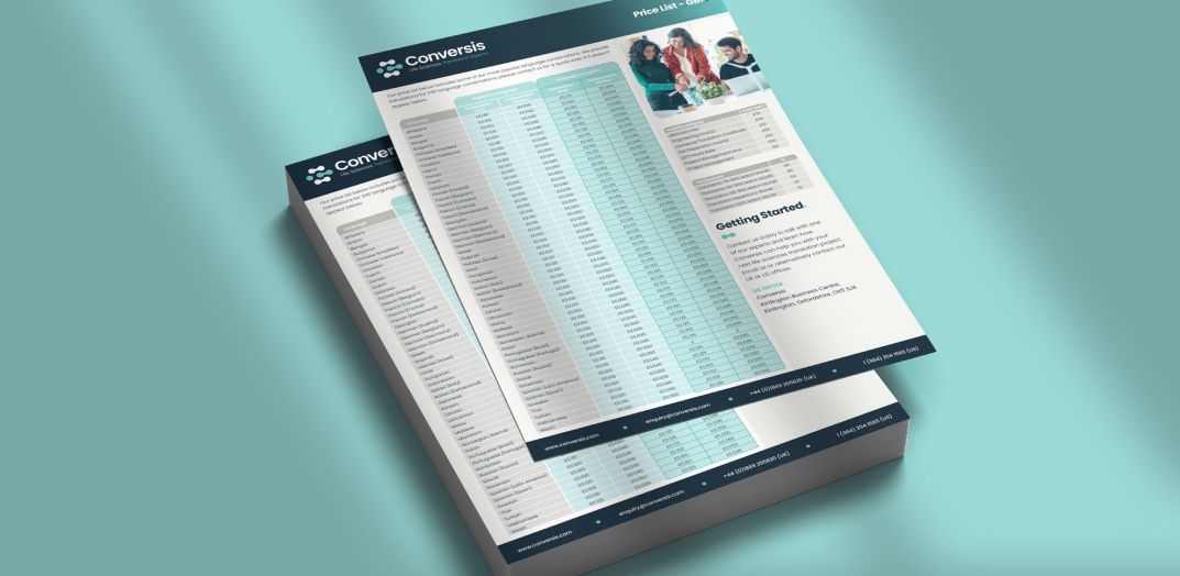 Design mocked up on a product